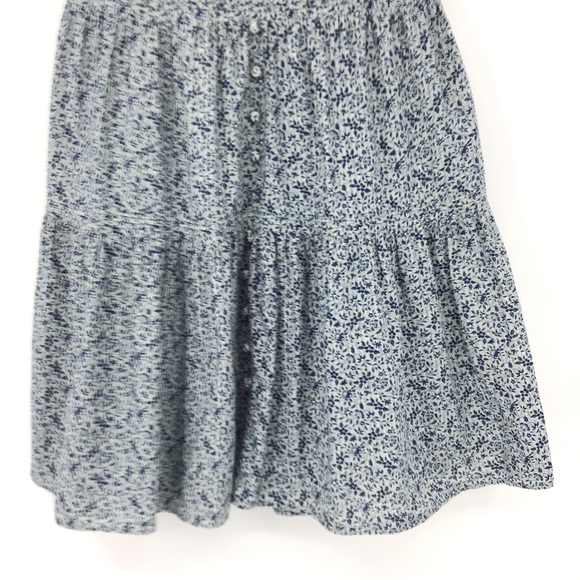 Madewell Button Front Tiered Maxi Skirt in Florentine Floral - Picture 5 of 15